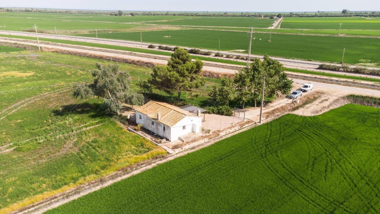 Quet - Casa Rural Con Piscina Privada En El Delta Del Ebro - Deltavacaciones デルテブレ エクステリア 写真