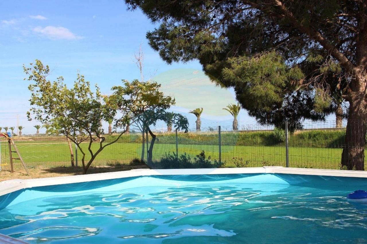 Quet - Casa Rural Con Piscina Privada En El Delta Del Ebro - Deltavacaciones デルテブレ エクステリア 写真