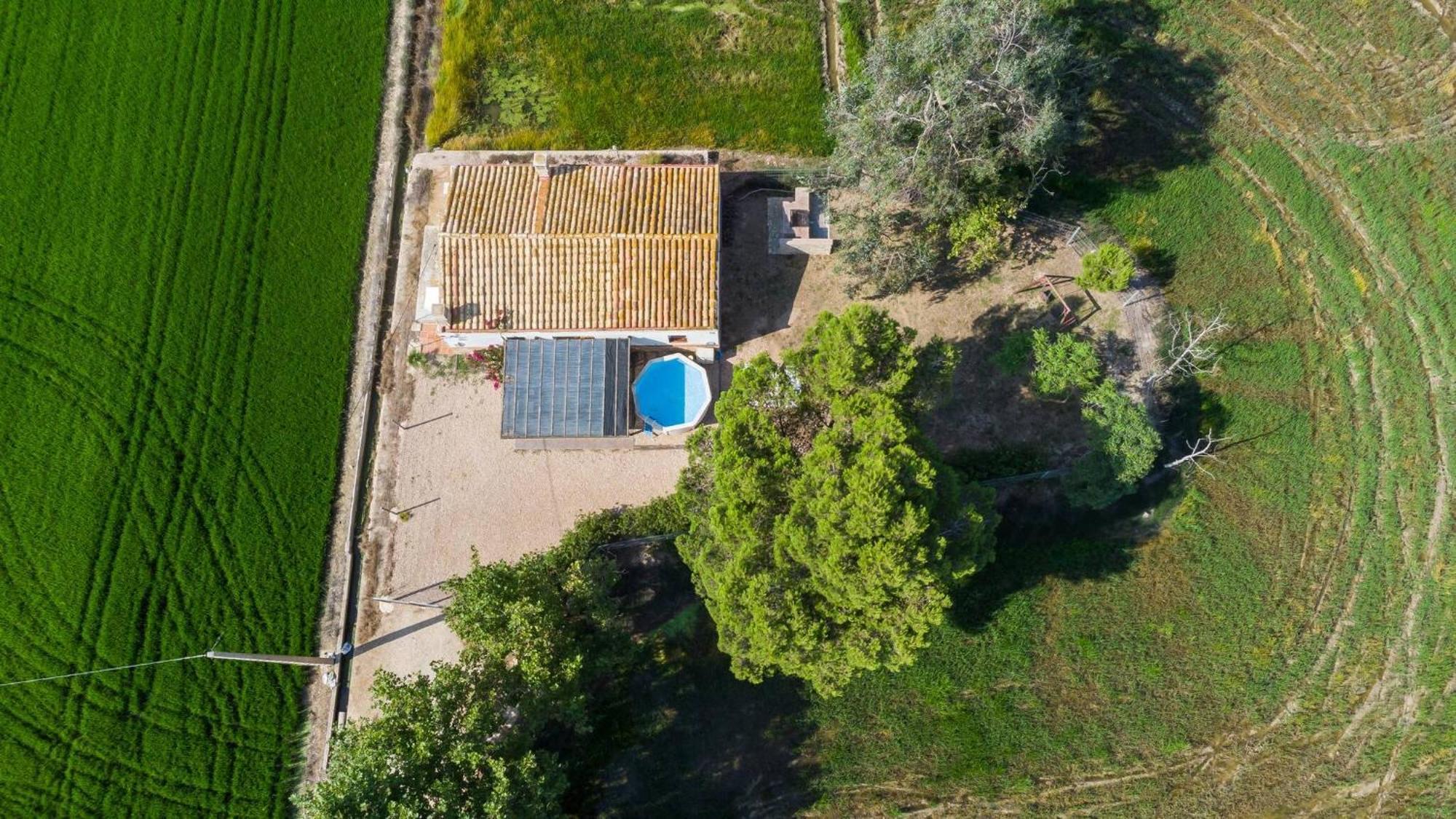Quet - Casa Rural Con Piscina Privada En El Delta Del Ebro - Deltavacaciones デルテブレ エクステリア 写真